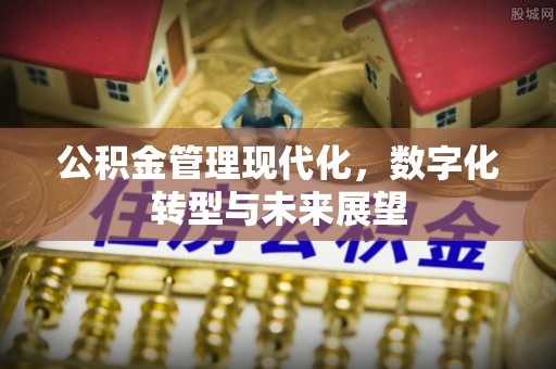 西充公积金管理现代化，数字化转型与未来展望