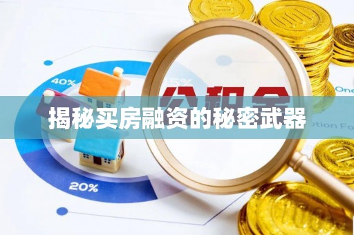 西充揭秘买房融资的秘密武器
